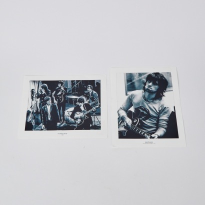 A Pair of Unframed Photographic Prints of the Rolling Stones A/F