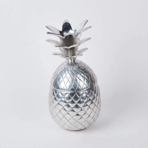 An Aluminium Pineapple Ice Bucket