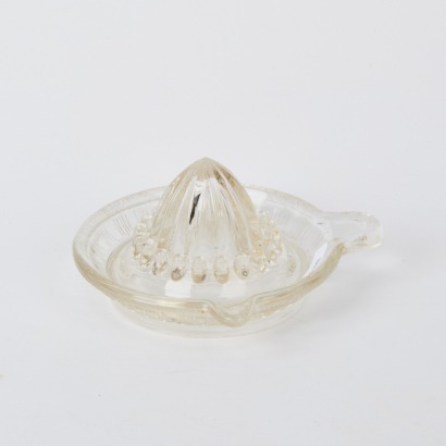 A Vintage Glass Lemon Squeezer