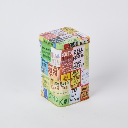 A Tea Caddy by Dick Frizzell for Bell Tea