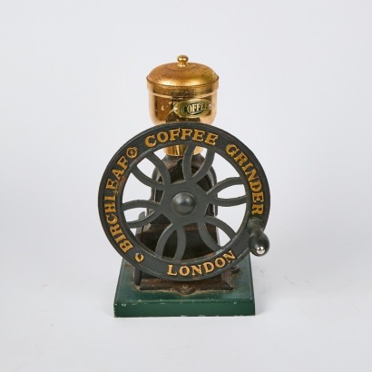 A Birchleaf Of London Cast Iron Coffee Grinder