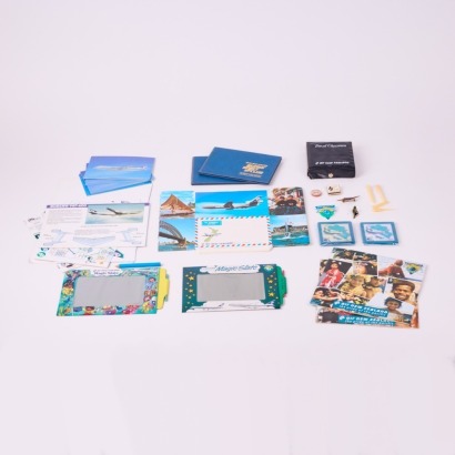 A Collection Vintage Of Air New Zealand Childrens Items