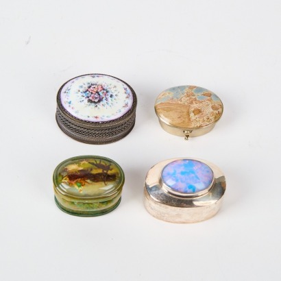 A Set Of Four Trinket Containers