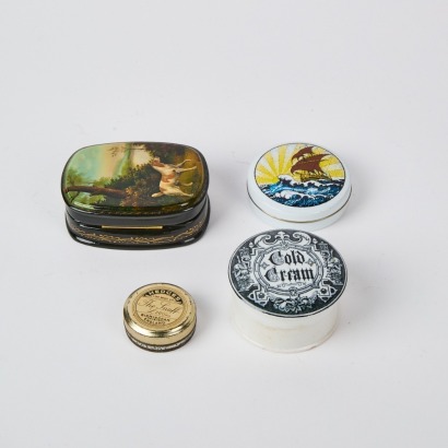 A Set Of Four Trinket Containers