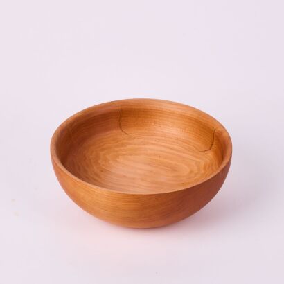 A Wood Turned New Zealand Beech Bowl