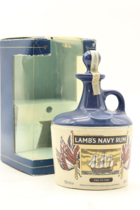 (1) Alfred Lamb's Navy Rum Flagon, 40% ABV, 750ml, Circa 1970s (GB)