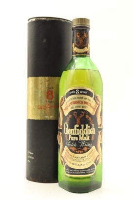 (1) Glenfiddich Pure Malt Scotch Whisky, 43% ABV, 750ml (GB)