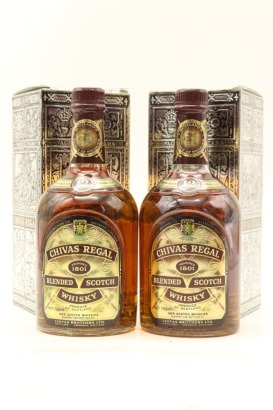 (2) Chivas Regal 12 Year Old Blended Scotch Whisky, 750ml (GB)