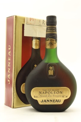 (1) Janneau Napoleon Grand Fine Armagnac, France, 40% ABV, 700ml (GB)