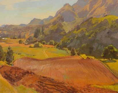 CEDRIC SAVAGE Landscape at Motupipi