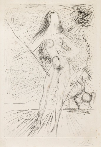 SALVADOR DALI Venus of the Constellations