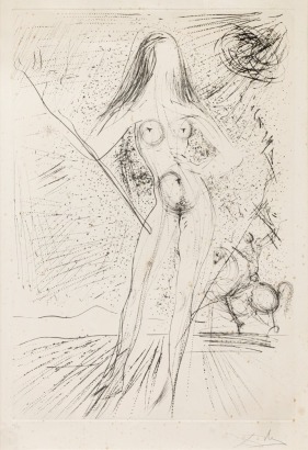 SALVADOR DALI Venus of the Constellations