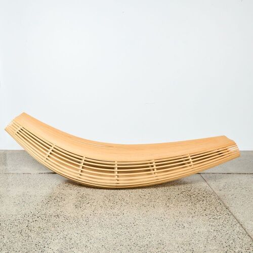 A Rare David Trubridge Body Raft Chaise Lounge c.2000
