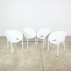 A Set of Four Philippe Starck Soft Egg Outdoor Chairs for Driade A/F - 2