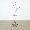 An Organic Formed Wrought Iron Coat Stand - 2