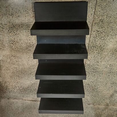 A Bay Folded Steel Shelving Unit