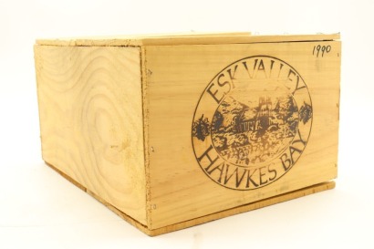 (6) 1990 Esk Valley Reserve Merlot - Cabernet - Cabernet Franc, Hawke's Bay (OWC)