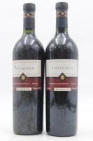 (2) 1996 Hardy's Insignia Cabernet Sauvignon Shiraz, Coonawarra