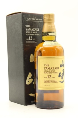 (1) The Yamazaki 12 Year Old Single Malt Japanese Whisky, 43% ABV (GB)
