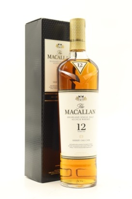 (1) The Macallan Sherry Oak Cask 12 Year Old Single Malt Scotch Whisky, 40% ABV (GB)
