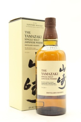 (1) The Yamazaki Distiller's Reserve Single Malt Japanese Whisky, 43% ABV