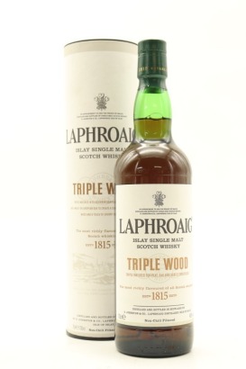 (1) Laphroaig Triple Wood Single Malt Scotch Whisky, 48% ABV (GB)
