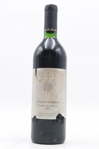 (1) 1991 Vidal Estate Cabernet Sauvignon, Hawkes Bay