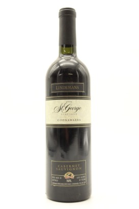 (1) 1991 Lindeman's St George Vineyard Cabernet Sauvignon, Coonawarra