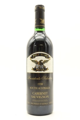 (1) 1998 Wolf Blass Presidents Selection Cabernet Sauvignon, South Australia