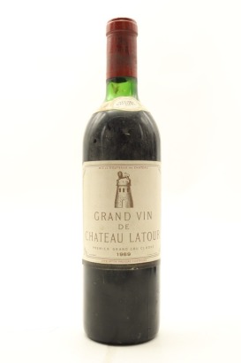 (1) 1969 Chateau Latour, Pauillac (MS)