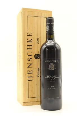 (1) 2001 Henschke Hill of Grace Shiraz, Eden Valley [JR18.5] [WS95] (GB)