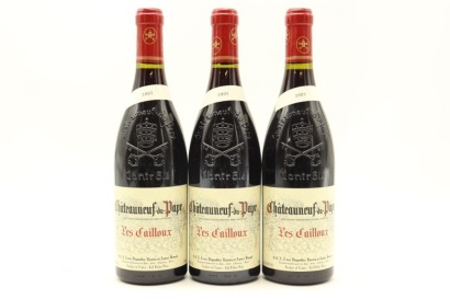 (3) 2005 Lucien et Andre Brunel Chateauneuf-du-Pape Les Cailloux, Rhone [JR16.5]