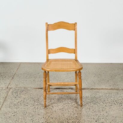 A Rattan Dining Chair