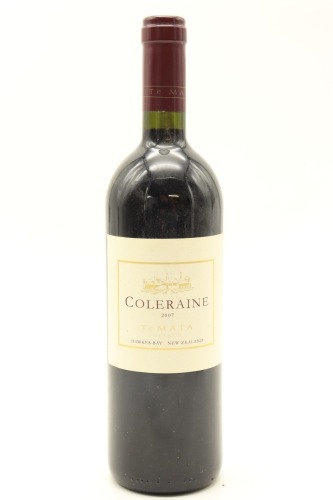 (1) 2007 Te Mata Estate Coleraine, Hawke's Bay [RP95]