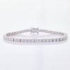 18ct White Gold, 5.94ct Diamond Tennis Bracelet