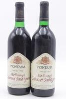 (2) 1983 Montana Cabernet Sauvignon, Marlborough