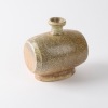 A Bruce Martin Anagama Fired Barrel Bottle Form