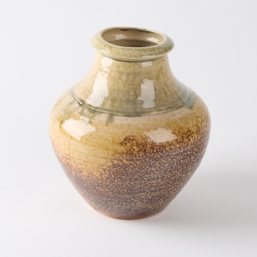 An Andrew Van Der Putten Salt Glazed Vase