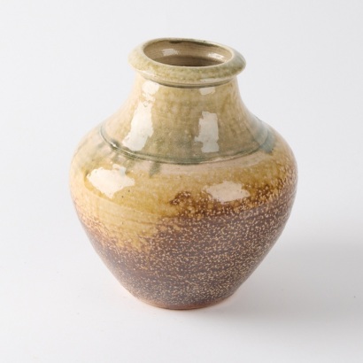 An Andrew Van Der Putten Salt Glazed Vase