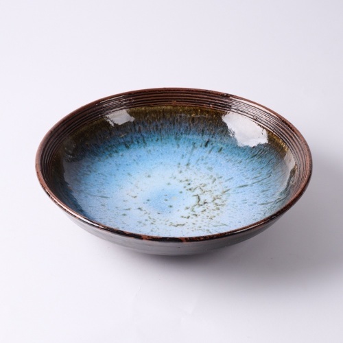 A Large Len Castle Chun Glazed Bowl