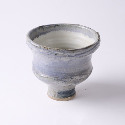 A Tall Mirek Smisek Pedestal Bowl