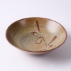 A Len Castle Shino Wax Resist Bowl