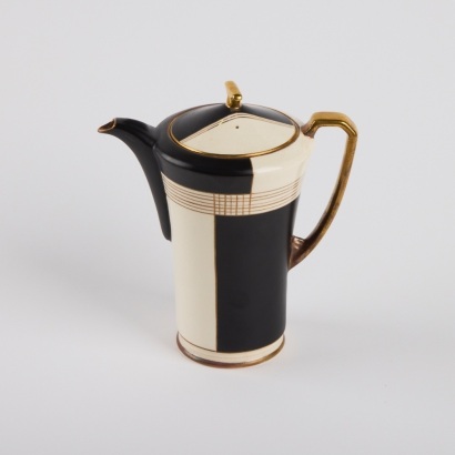 A Crown Devon Art Deco Coffee Pot