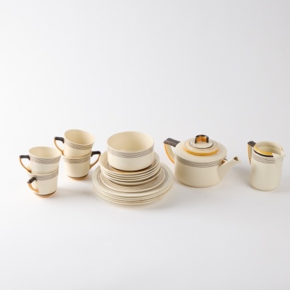 A Royal Doulton Marquis Pattern Tea Set