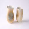 A Pair of 'His & Hers' Ceramic Forms by Grancy Fu