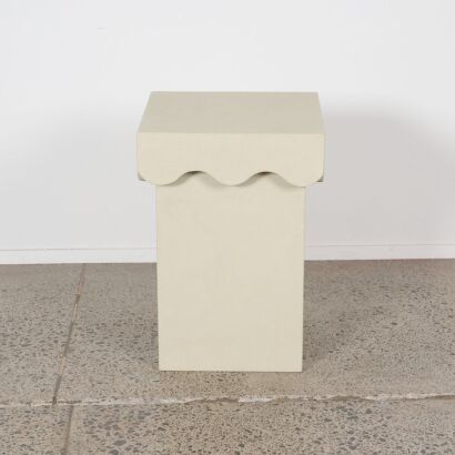 A Ruffle Plinth by Lime & Co