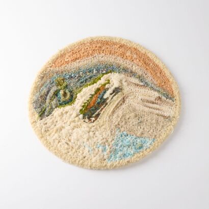 An Abstract Wool Artwork by Marion Howe