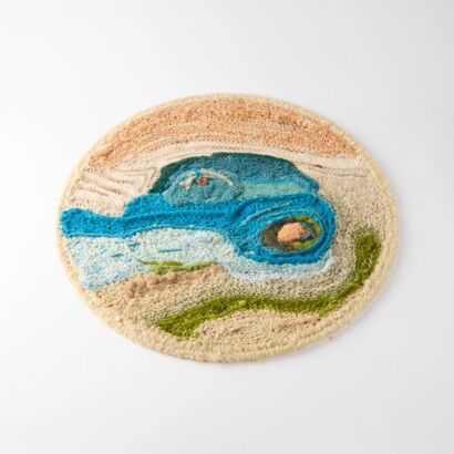 An Abstract Wool Artwork by Marion Howe