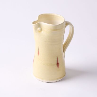 An Andrew Van Der Putten Yellow Avian Form Jug