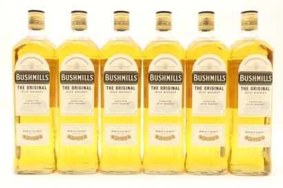 (6) Bushmills Original Triple Distilled Blended Irish Whiskey, 40% ABV, 1000ml